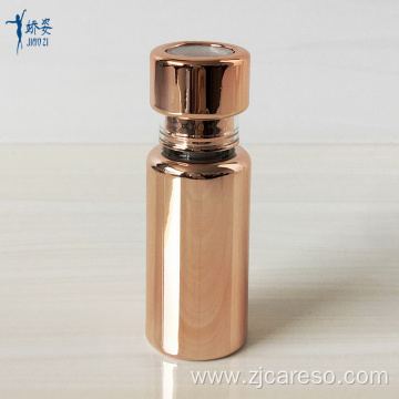 15ml Rose Gold PETG Bottle with Airless Pump